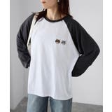 ネコ刺繍ラグランロンT | Riberry | 詳細画像11