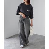 ネコ刺繍ラグランロンT | Riberry | 詳細画像19