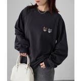 ネコ刺繍ラグランロンT | Riberry | 詳細画像26