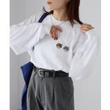 ネコ刺繍ラグランロンT | Riberry | 詳細画像39