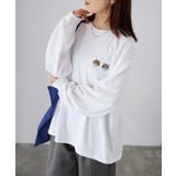 ネコ刺繍ラグランロンT | Riberry | 詳細画像42