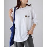 ネコ刺繍ラグランロンT | Riberry | 詳細画像46