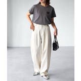 ハートロゴラメ刺繍コンパクトTシャツ | Riberry | 詳細画像30 