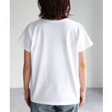ハートロゴラメ刺繍コンパクトTシャツ | Riberry | 詳細画像36 