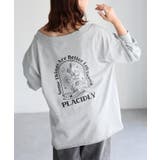 ロゴ刺繍オフショルピグメントロンT | Riberry | 詳細画像21 