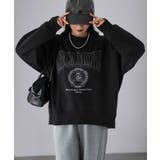 カレッジロゴ刺繍裏起毛スウェット | Riberry | 詳細画像10 