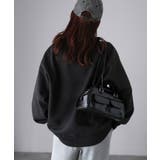 カレッジロゴ刺繍裏起毛スウェット | Riberry | 詳細画像14 