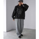 カレッジロゴ刺繍裏起毛スウェット | Riberry | 詳細画像16 