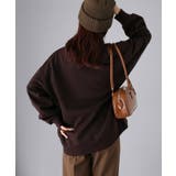 カレッジロゴ刺繍裏起毛スウェット | Riberry | 詳細画像22 