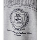 カレッジロゴ刺繍裏起毛スウェット | Riberry | 詳細画像28 