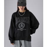 カレッジロゴ刺繍裏起毛スウェット | Riberry | 詳細画像9 