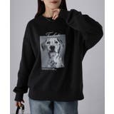 ダルメシアンプリント裏起毛スウェット | Riberry | 詳細画像1