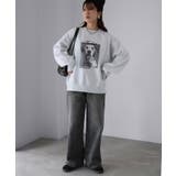 ダルメシアンプリント裏起毛スウェット | Riberry | 詳細画像15