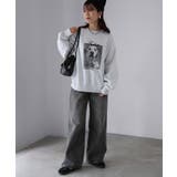 ダルメシアンプリント裏起毛スウェット | Riberry | 詳細画像16