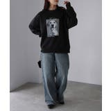 ダルメシアンプリント裏起毛スウェット | Riberry | 詳細画像8