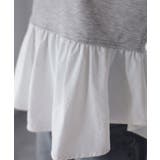 裏毛ペプラム異素材ドッキングスウェット | Riberry | 詳細画像29 