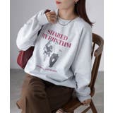 【体型カバー】裏起毛フォトプリントスウェット カジュアル 秋冬 | Riberry | 詳細画像11 