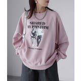 【体型カバー】裏起毛フォトプリントスウェット カジュアル 秋冬 | Riberry | 詳細画像18 