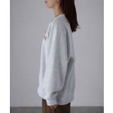 【体型カバー】裏起毛フォトプリントスウェット カジュアル 秋冬 | Riberry | 詳細画像26 