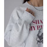 【体型カバー】裏起毛フォトプリントスウェット カジュアル 秋冬 | Riberry | 詳細画像28 