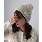 アイボリー | リブニットキャップ | Riberry