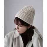 ケーブルニットキャップ | Riberry | 詳細画像6 