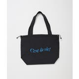 ロゴ刺繍巾着トートバッグ | Riberry | 詳細画像28 