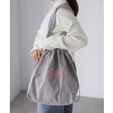 ロゴ刺繍巾着トートバッグ | Riberry | 詳細画像9 