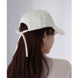 バックリボンサテンキャップ | Riberry | 詳細画像10 