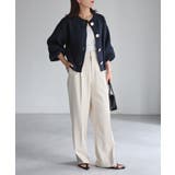 ビックボタン畦編みニットショートカーディガン | Riberry | 詳細画像28 