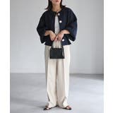 ビックボタン畦編みニットショートカーディガン | Riberry | 詳細画像29 