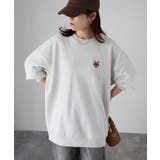 【体型カバー】めがねキツネ胸刺繍スウェット／カジュアル／春／トレーナー | Riberry | 詳細画像32 