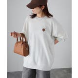 【体型カバー】めがねキツネ胸刺繍スウェット／カジュアル／春／トレーナー | Riberry | 詳細画像34 