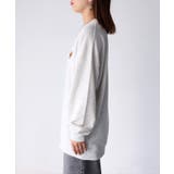 【体型カバー】めがねキツネ胸刺繍スウェット／カジュアル／春／トレーナー | Riberry | 詳細画像36 