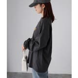 【体型カバー】めがねキツネ刺繍ロンT／カジュアル／春／ママ | Riberry | 詳細画像27 