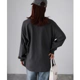 【体型カバー】めがねキツネ刺繍ロンT／カジュアル／春／ママ | Riberry | 詳細画像28 