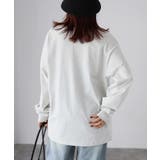 【体型カバー】めがねキツネ刺繍ロンT／カジュアル／春／ママ | Riberry | 詳細画像44 