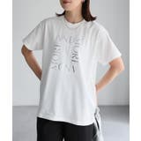 スクエアロゴプリント半袖Tシャツ | Riberry | 詳細画像10 