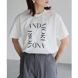 スクエアロゴプリント半袖Tシャツ | Riberry | 詳細画像14 