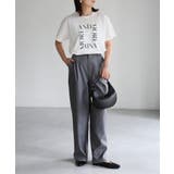 スクエアロゴプリント半袖Tシャツ | Riberry | 詳細画像15 