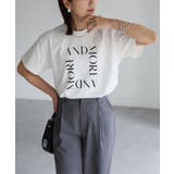 スクエアロゴプリント半袖Tシャツ | Riberry | 詳細画像21 