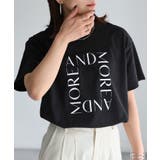 スクエアロゴプリント半袖Tシャツ | Riberry | 詳細画像26 