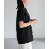スクエアロゴプリント半袖Tシャツ | Riberry | 詳細画像31 