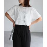 スクエアロゴプリント半袖Tシャツ | Riberry | 詳細画像8 