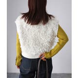 【レイヤードで体型カバー】フリンジニットベスト／大人カジュアル／春／Vネック | Riberry | 詳細画像20 