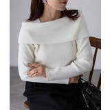 アシメオフショルニット | Riberry | 詳細画像12