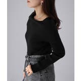 アシメオフショルニット | Riberry | 詳細画像21