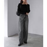 アシメオフショルニット | Riberry | 詳細画像24