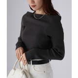 アシメオフショルニット | Riberry | 詳細画像3