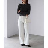 アシメオフショルニット | Riberry | 詳細画像7